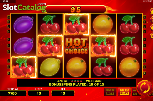 Скрин3. Hot Choice Deluxe слот