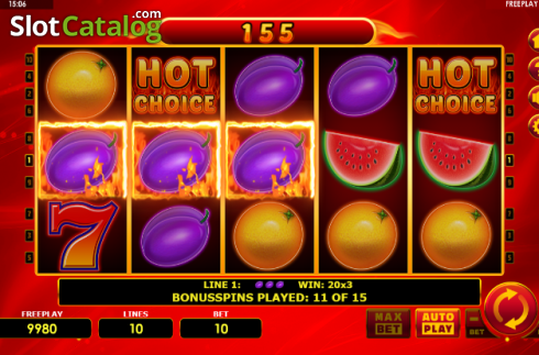 Скрин4. Hot Choice Deluxe слот