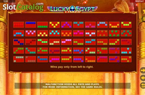 Скрин9. Lucky Egypt слот