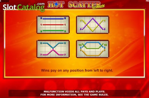 Скрин8. Hot Scatter Deluxe слот