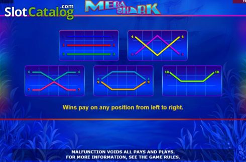 Скрин9. Mega Shark слот