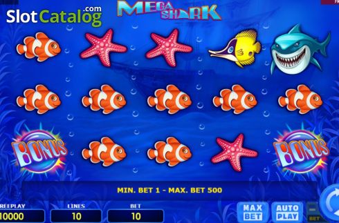 Скрин3. Mega Shark слот
