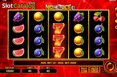 Скрин3. Nicer Dice 40 слот
