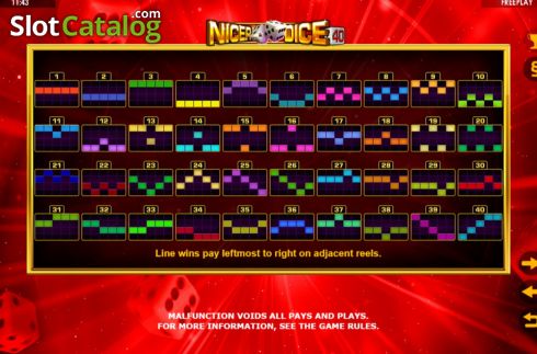 Скрин8. Nicer Dice 40 слот