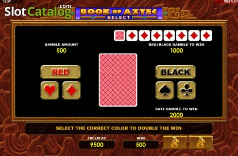 Скрин5. Book of Aztec Select слот