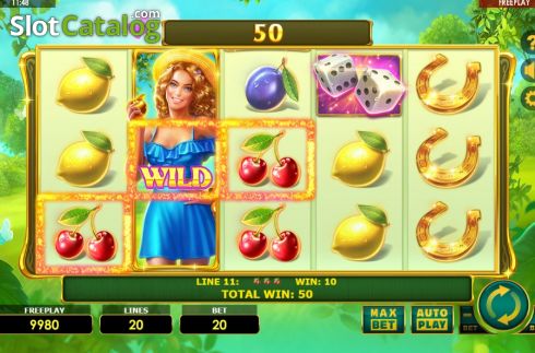 Скрин4. Lady Fruits 20 слот