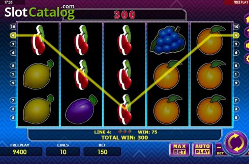 Скрин3. Fruit Express (Amatic Industries) слот