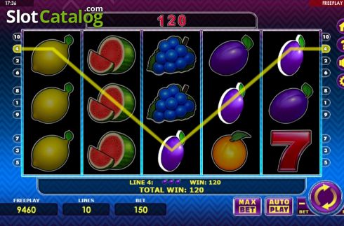 Скрин5. Fruit Express (Amatic Industries) слот
