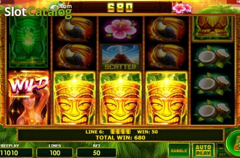 Скрин4. Tiki Madness 100 слот