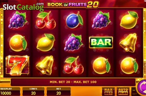 Скрин2. Book of Fruits 20 слот