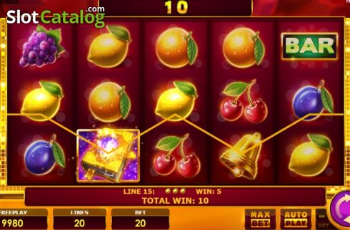 Скрин3. Book of Fruits 20 слот