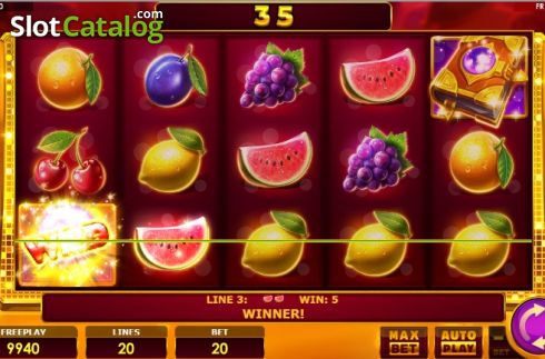 Скрин5. Book of Fruits 20 слот