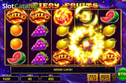 Скрин4. Fiery Fruits слот