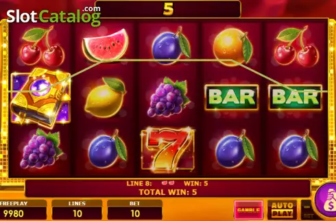 Скрин3. Book of Fruits 10 слот