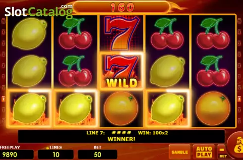 Скрин4. Hot Fruits 10 слот