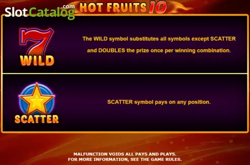 Скрин5. Hot Fruits 10 слот