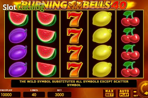 Скрин2. Burning Bells 40 слот