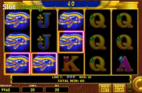 Скрин3. Pharaohs Gold 20 слот