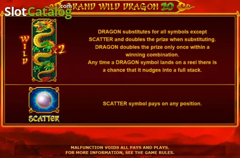 Скрин6. Grand Wild Dragon 20 слот