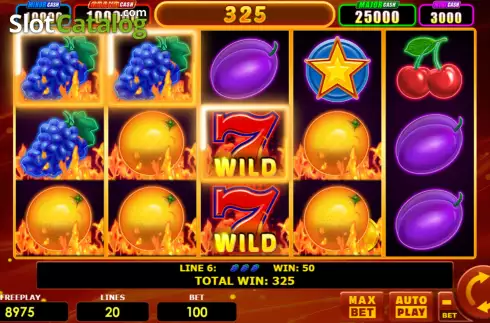 Скрин4. Hot Fruits 20 Cash Spins слот