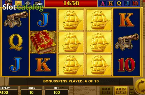 Скрин9. Book of Admiral слот