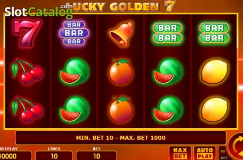 Скрин2. Lucky Golden 7s слот