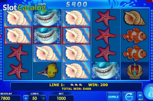 Скрин6. Wild Shark Bonus Buy слот