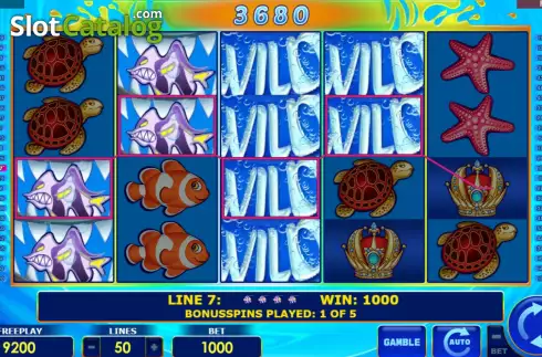 Скрин9. Wild Shark Bonus Buy слот