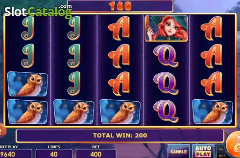 Скрин3. Wild Witches (Amatic Industries) слот