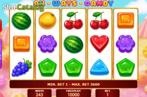Скрин2. All Ways Candy слот