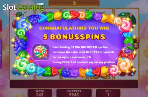 Скрин5. All Ways Candy слот