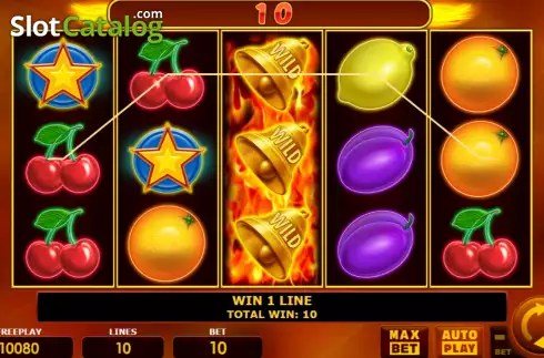 Скрин5. Burning Bells 10 слот