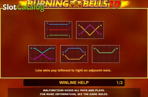 Скрин7. Burning Bells 10 слот