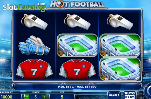 Скрин2. Hot Football слот