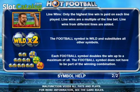 Скрин9. Hot Football слот
