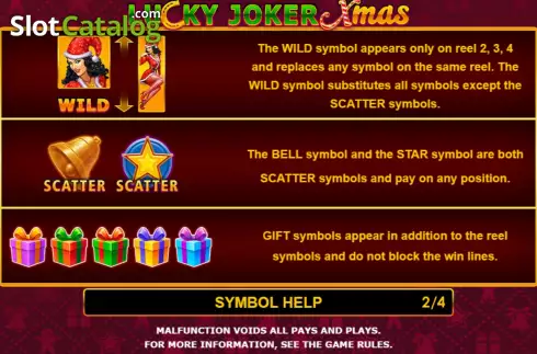 Скрин8. Lucky Joker Xmas слот