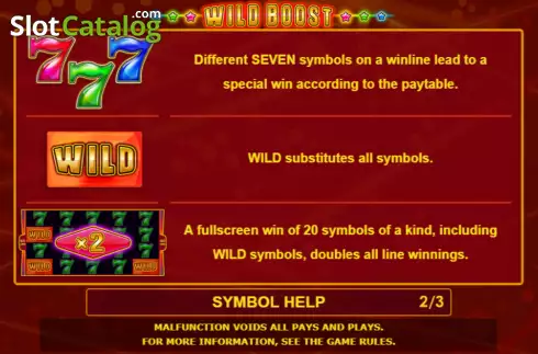 Скрин7. Wild Boost слот