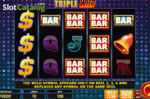Скрин3. Triple Wild слот