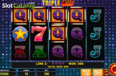 Скрин4. Triple Wild слот