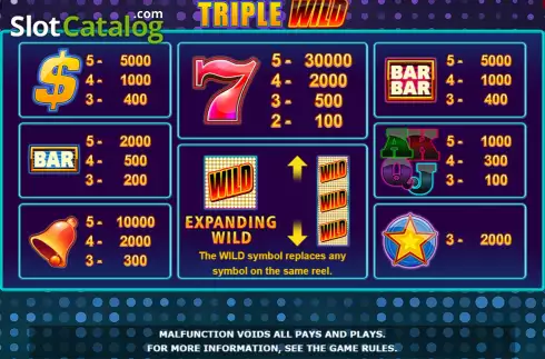 Скрин8. Triple Wild слот