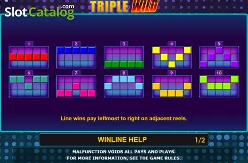 Скрин9. Triple Wild слот