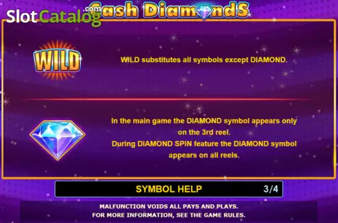 Скрин7. Cash Diamonds слот
