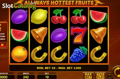 Скрин2. All Ways Hottest Fruits слот