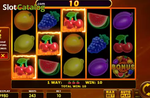 Скрин3. All Ways Hottest Fruits слот