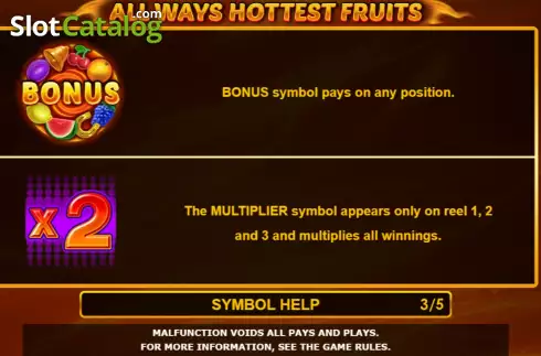 Скрин7. All Ways Hottest Fruits слот