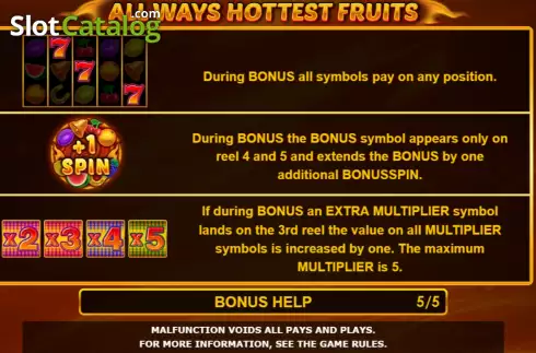 Скрин9. All Ways Hottest Fruits слот
