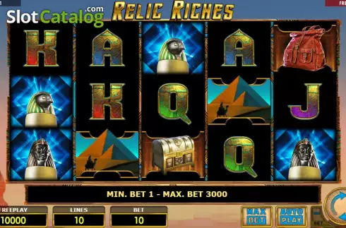 Скрин2. Relic Riches слот