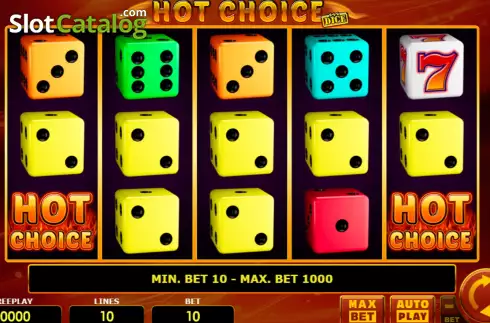 Скрин2. Hot Choice Dice слот