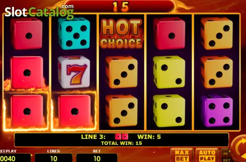Скрин4. Hot Choice Dice слот