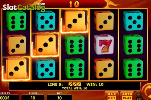 Скрин3. Hot Choice Dice слот